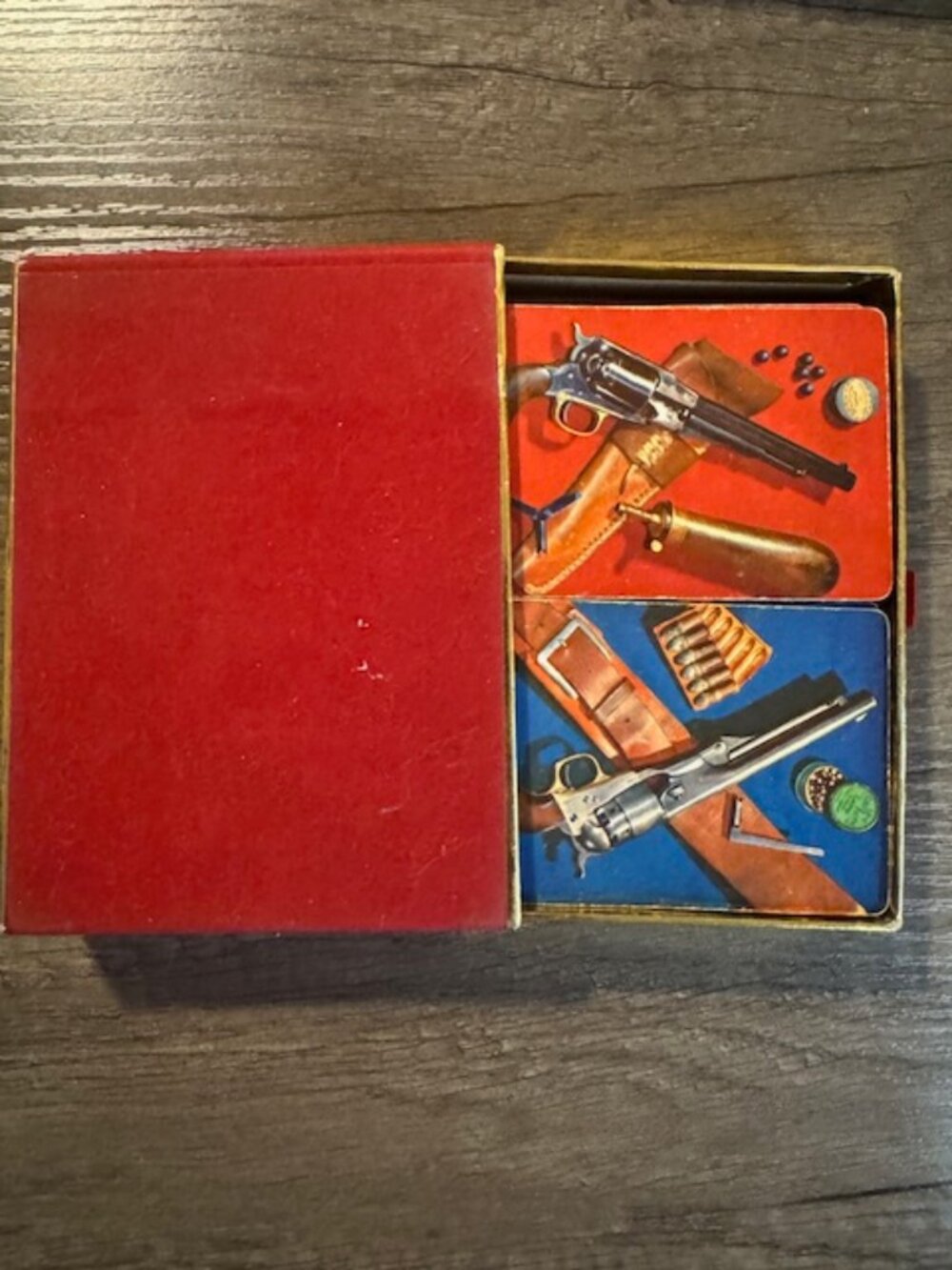 Vintage Stardust Western Firearms Double Deck Playing Cards